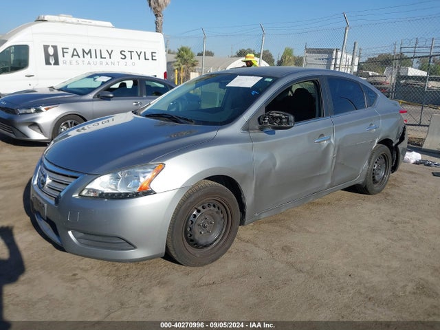 Nissan Sentra Fe+ S 2014 3N1AB7AP0EY230544 Image 2