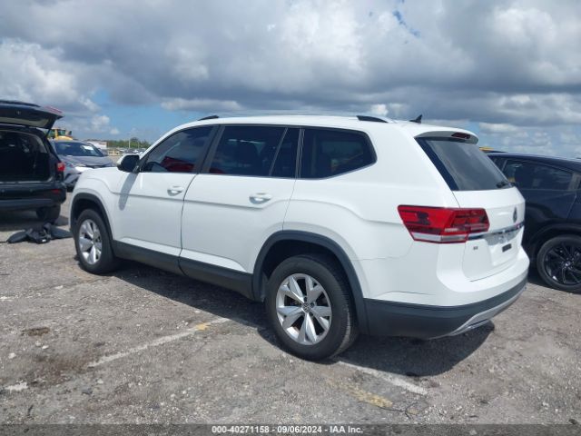 1V2CR2CA2JC520847 Volkswagen Atlas 3.6l V6 Se