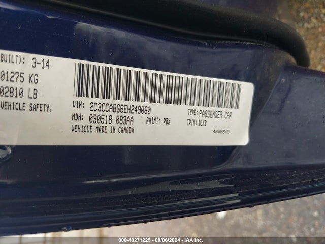 Chrysler 300 2014 2C3CCABG6EH249060 Image 9