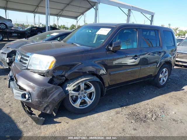 Honda Pilot Ex-l 2014 5FNYF3H50EB026786 Image 2