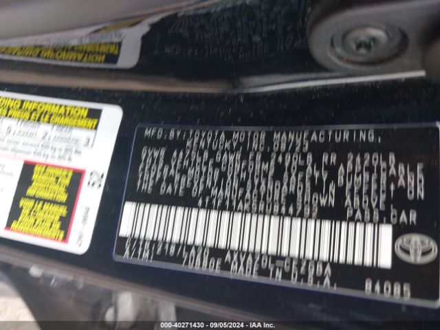 4T1F11AK5RU844792 Toyota CAMRY XLE