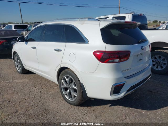 5XYPKDA50KG524854 KIA Sorento 3.3l Sx