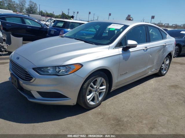3FA6P0UU6JR142346 Ford Fusion Hybrid S