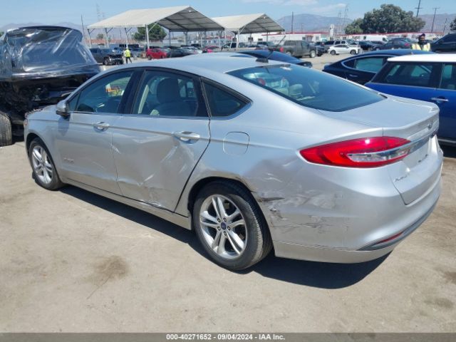 3FA6P0UU6JR142346 Ford Fusion Hybrid S