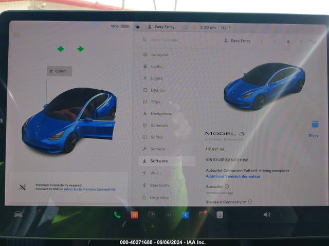 2018 TESLA MODEL 3 5YJ3E1EA6JF011156 Photo 6