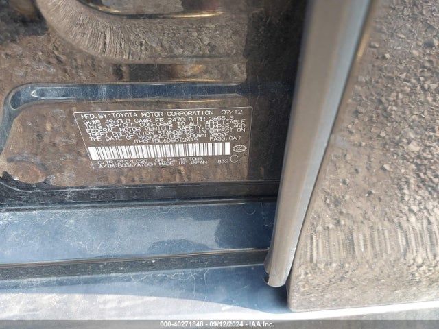 40271848 :رقم المزاد ، JTHCE1BL6D5012415 vin ، 2013 Lexus Gs 350 مزاد بيع