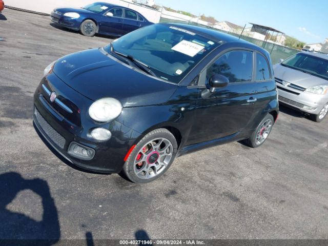 2012 FIAT 500 3C3CFFBR4CT348003 Photo 1