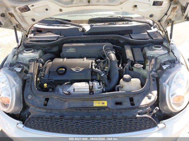 2012 MINI COOPER S WMWSV3C52CTY27405 Photo 9