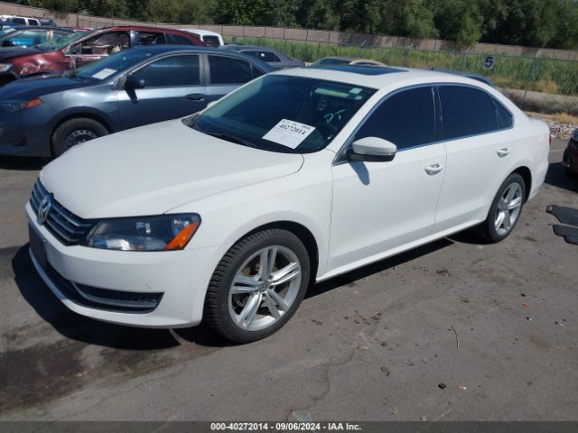 1VWBN7A38EC001847 Volkswagen Passat 2.0l Tdi Se