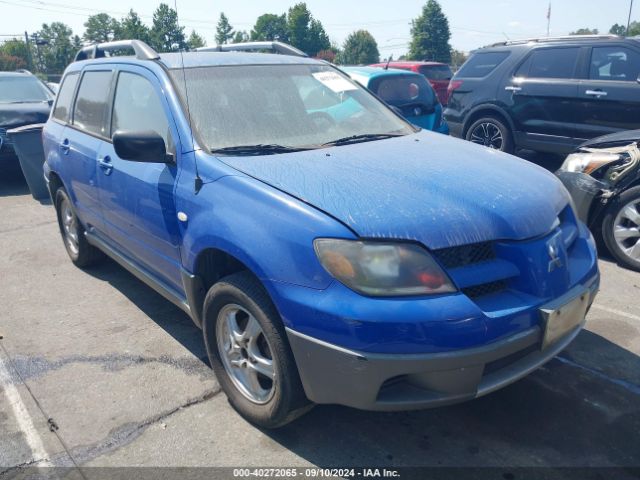 2003 MITSUBISHI OUTLANDER JA4LX31G63U055811 Photo 0