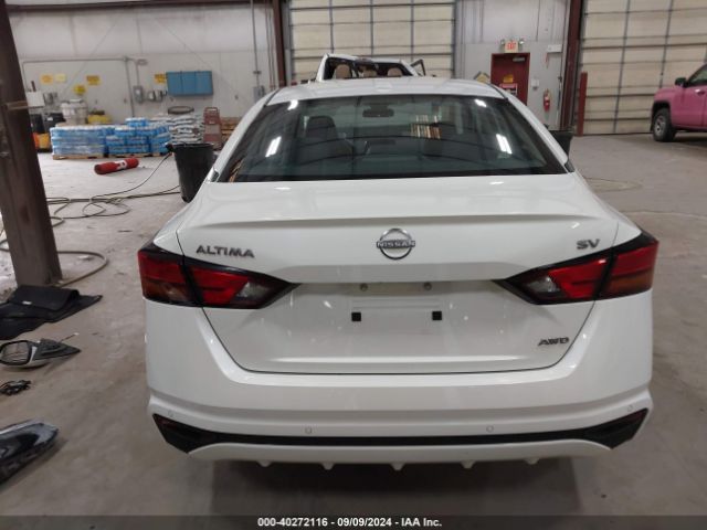 1N4BL4DW5PN385841 Nissan Altima Sv Intelligent Awd