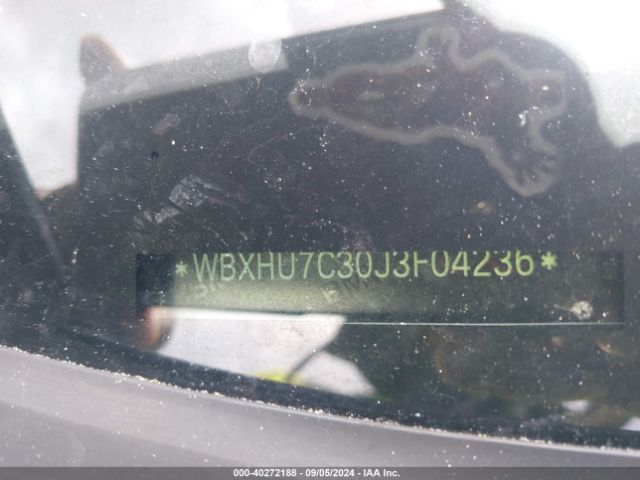 WBXHU7C30J3F04236 BMW X1 Sdrive28i