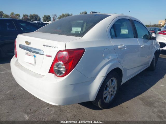 1G1JC5SB3F4213347 Chevrolet Sonic Lt Auto