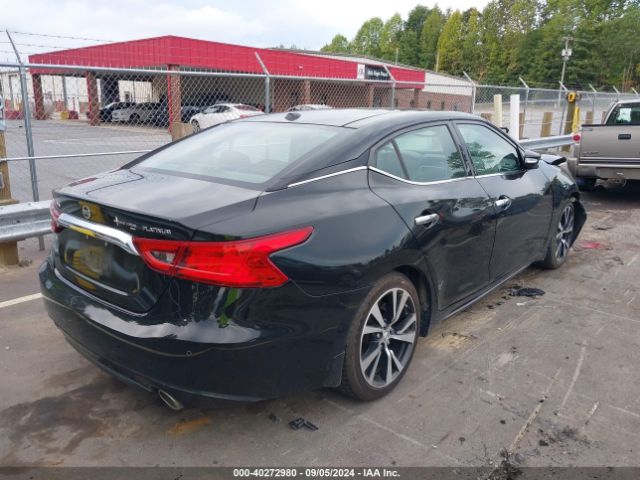 1N4AA6AP5JC371144 Nissan Maxima 3.5 Platinum