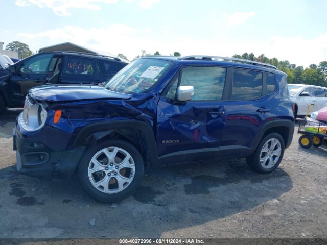 ZACCJBDB3JPH31700 Jeep Renegade Limited 4x4
