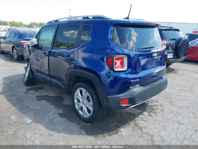 ZACCJBDB3JPH31700 Jeep Renegade Limited 4x4