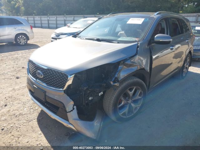 5XYPKDA57JG418299 KIA Sorento 3.3l Sx