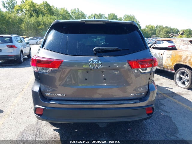 Toyota Highlander Xle 2019 5TDJZRFH4KS605084 Image 17