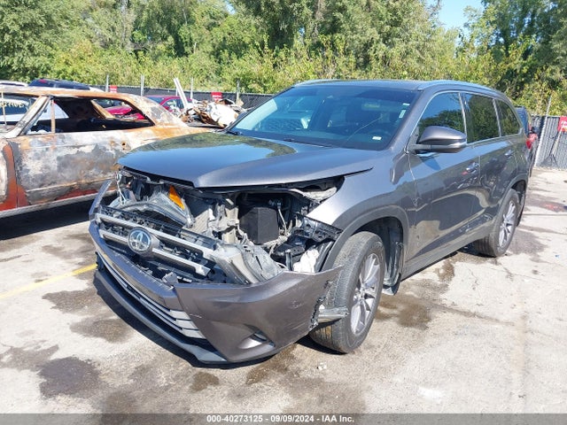 Toyota Highlander Xle 2019 5TDJZRFH4KS605084 Image 2