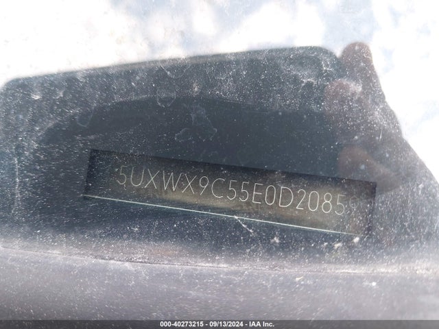 BMW X3 Xdrive28i 2014 5UXWX9C55E0D20859 Image 9