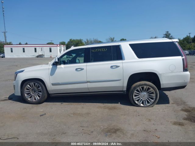 1GYS4KKJ3JR110966 Cadillac Escalade Esv Platinum
