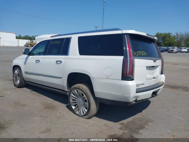 1GYS4KKJ3JR110966 Cadillac Escalade Esv Platinum
