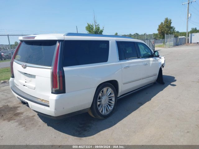 1GYS4KKJ3JR110966 Cadillac Escalade Esv Platinum