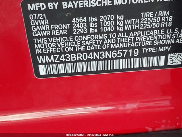 2022 MINI COUNTRYMAN WMZ43BR04N3N65719 Photo 8
