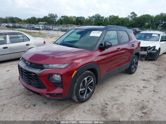 KL79MTSLXPB129590 Chevrolet Trailblazer Fwd Rs