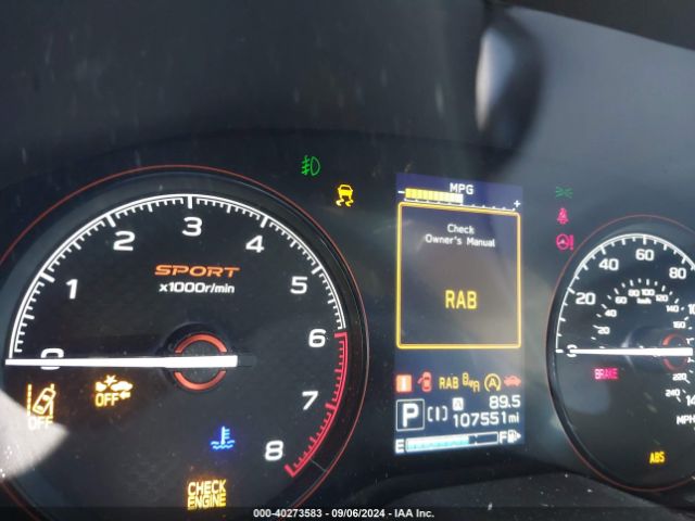 JF2SKAKC1KH488753 Subaru Forester Sport