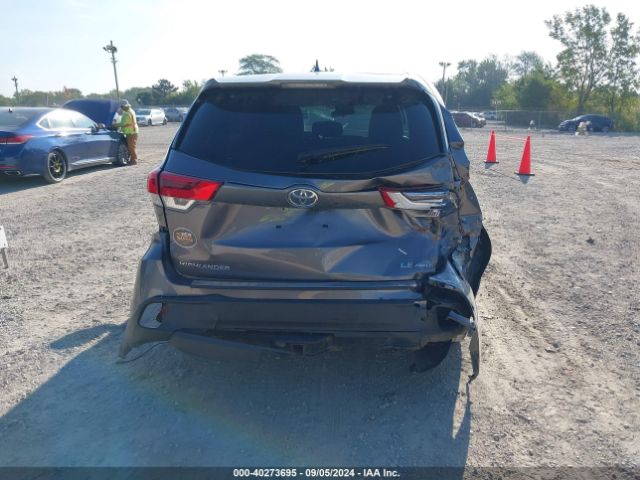5TDBZRFH4KS732485 Toyota Highlander Le Plus