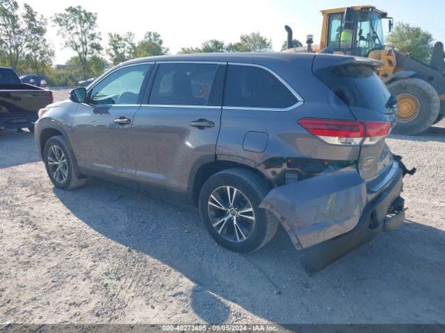 5TDBZRFH4KS732485 Toyota Highlander Le Plus