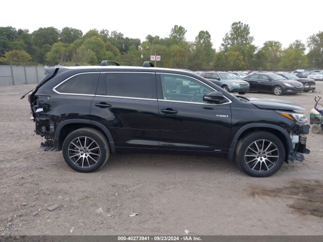 5TDDGRFHXJS050675 Toyota Highlander Hybrid Limited Platinum