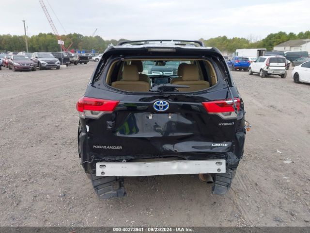 5TDDGRFHXJS050675 Toyota Highlander Hybrid Limited Platinum
