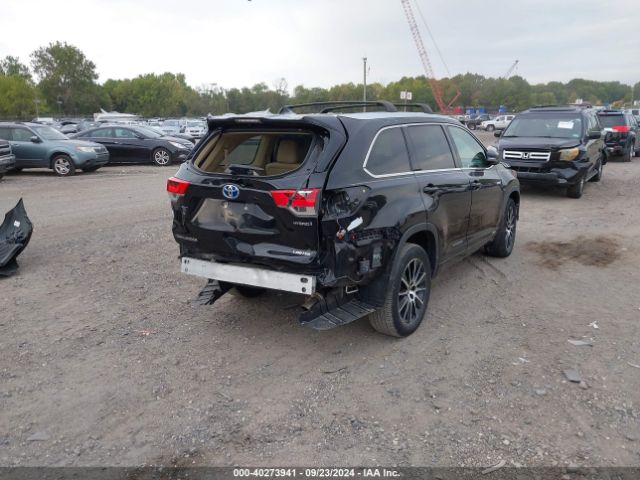 5TDDGRFHXJS050675 Toyota Highlander Hybrid Limited Platinum
