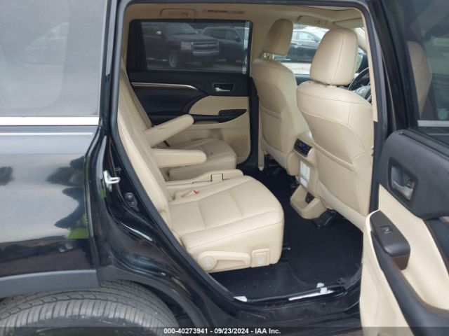 5TDDGRFHXJS050675 Toyota Highlander Hybrid Limited Platinum