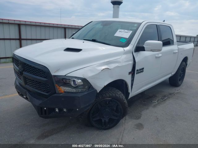 1C6RR7MT5JS162892 RAM 1500 Night  4x4 5'7 Box