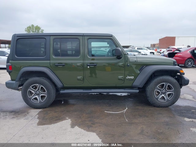 1C4HJXDNXMW514004 Jeep Wrangler Unlimited Sport S 4x4