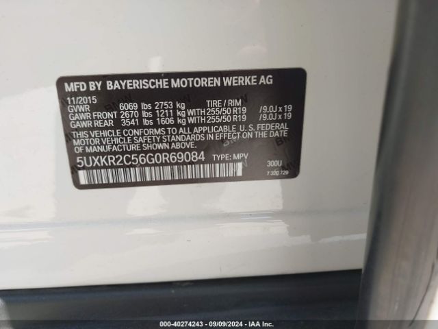 5UXKR2C56G0R69084 BMW X5 Sdrive35i