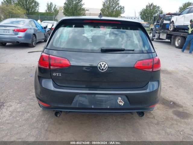 3VW4T7AU4FM005627 Volkswagen Golf Gti 2.0t Autobahn 4-door