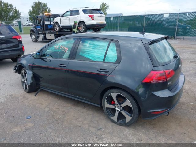 3VW4T7AU4FM005627 Volkswagen Golf Gti 2.0t Autobahn 4-door