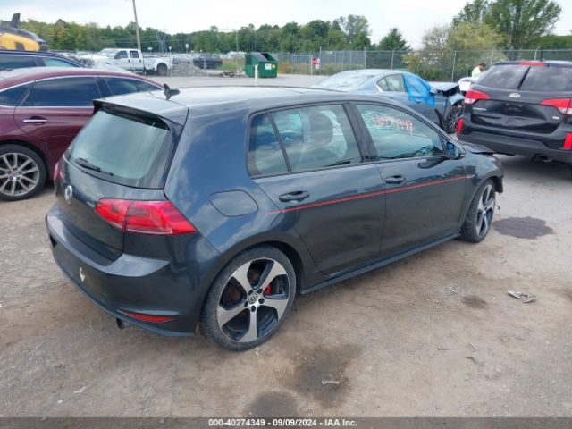 3VW4T7AU4FM005627 Volkswagen Golf Gti 2.0t Autobahn 4-door