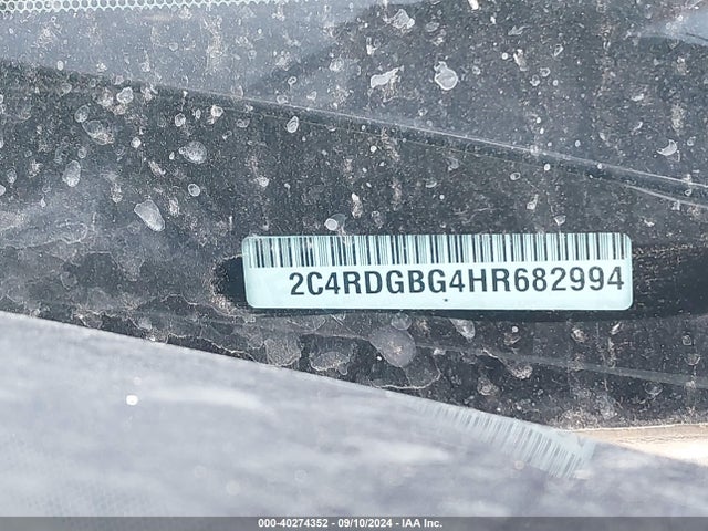Dodge Grand Caravan Se 2017 2C4RDGBG4HR682994 Image 9