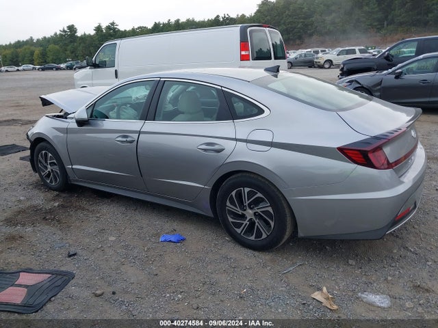 Hyundai Sonata Blue 2021 KMHL24JJ4MA021516 Image 15
