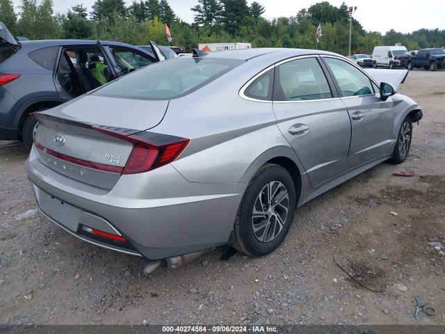 Hyundai Sonata Blue 2021 KMHL24JJ4MA021516 Image 4