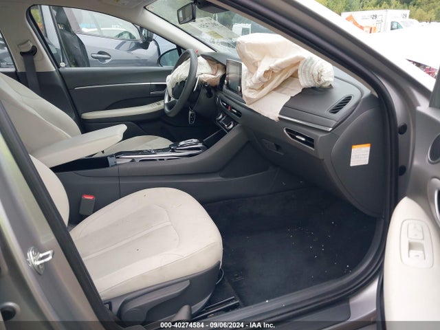 Hyundai Sonata Blue 2021 KMHL24JJ4MA021516 Image 5