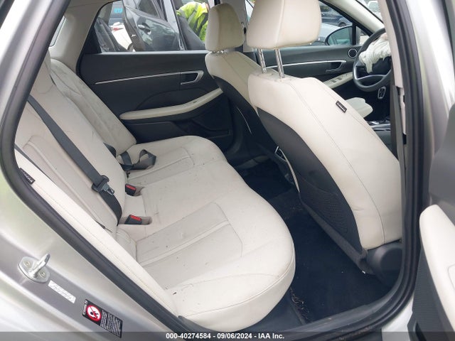 Hyundai Sonata Blue 2021 KMHL24JJ4MA021516 Image 8