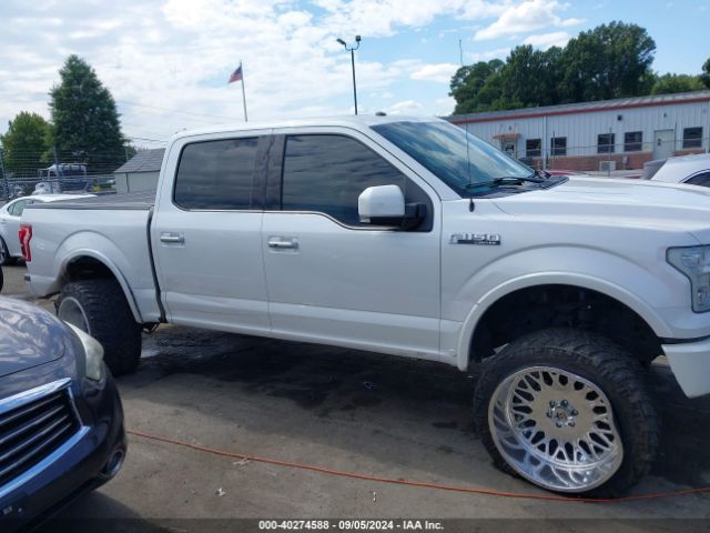 1FTEW1EGXHFA92727 Ford F-150 Limited