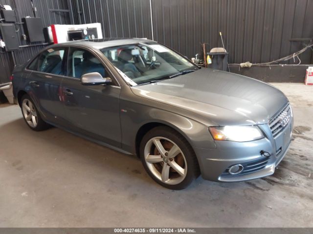 2012 AUDI A4 WAUFFAFL8CA097024