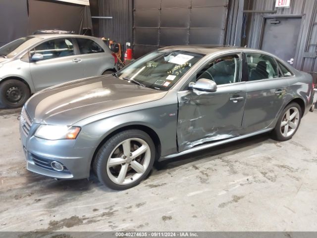 2012 AUDI A4 WAUFFAFL8CA097024 Photo 1